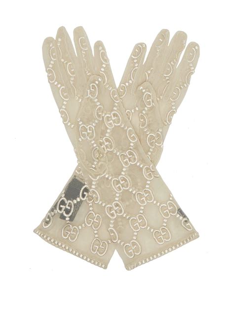 gucci gloves transparent